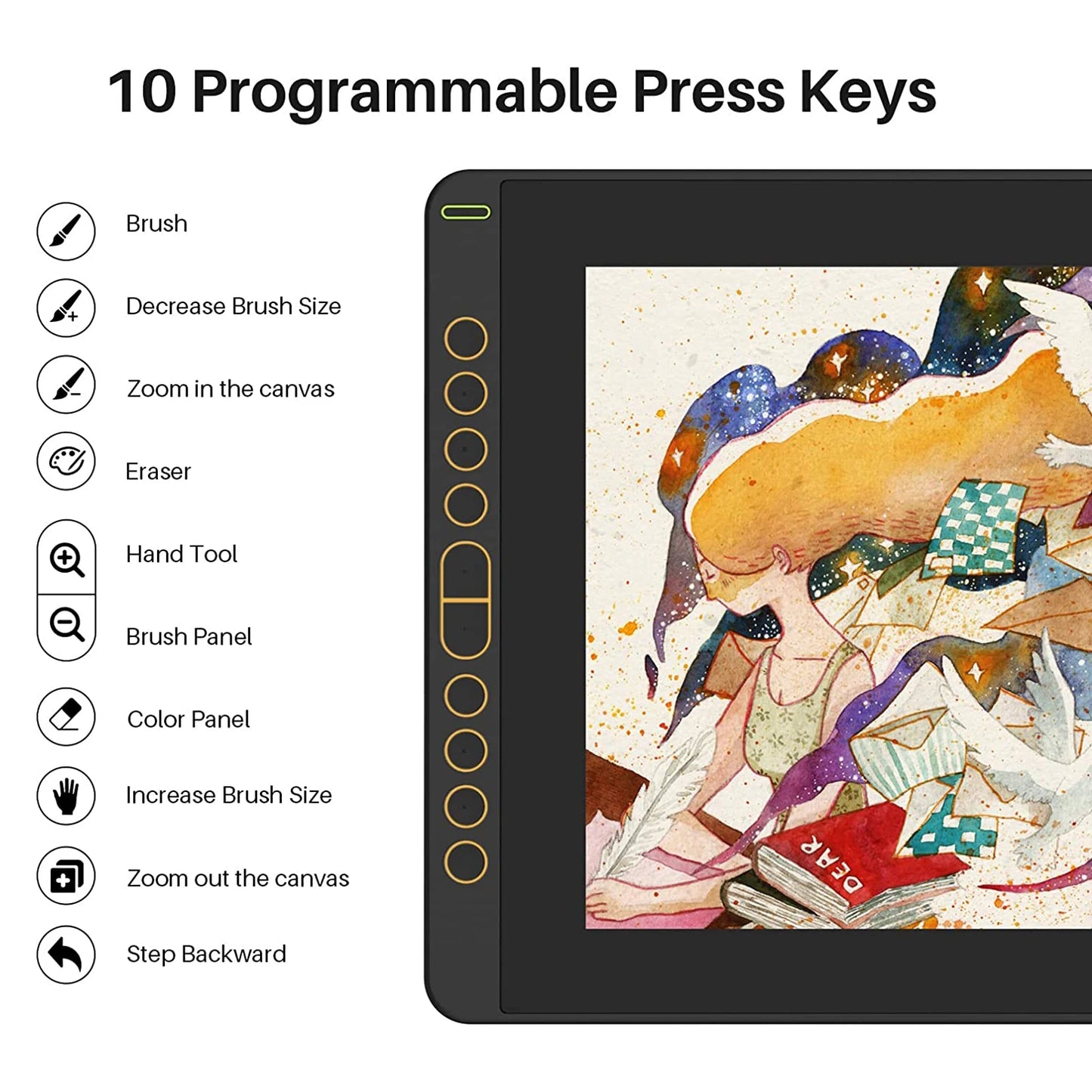 HUION Kamvas 16 Graphics Drawing Tablet