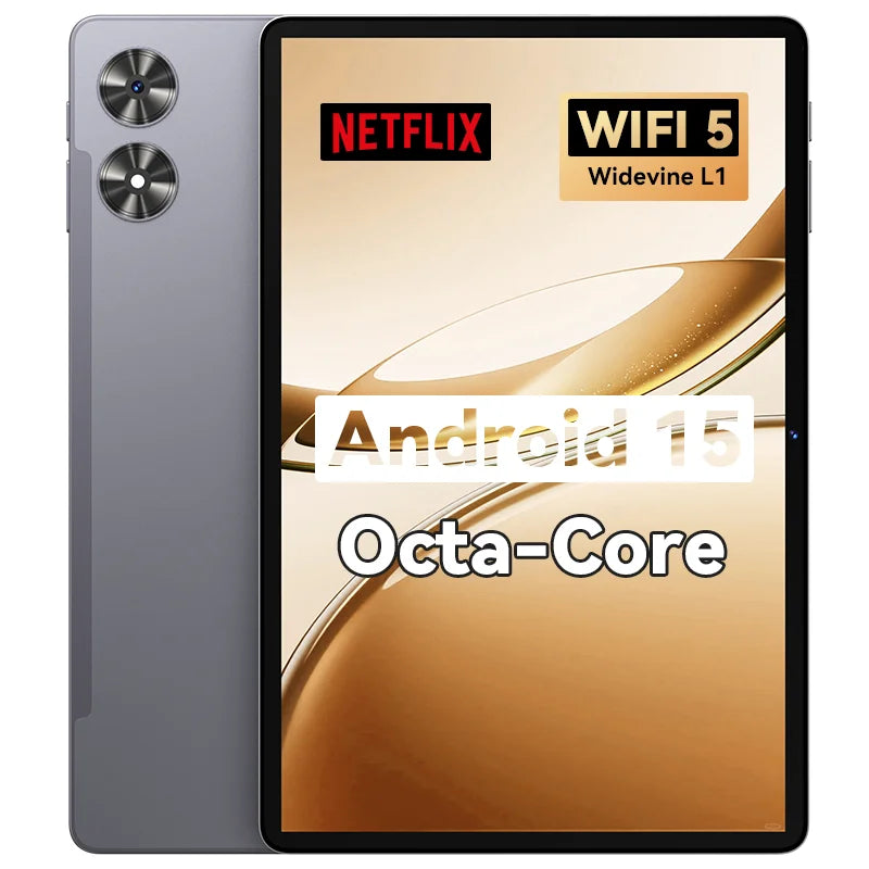 SVITOO 11-inch Tablet Android 15 16GB RAM 128GB ROM Octa-Core