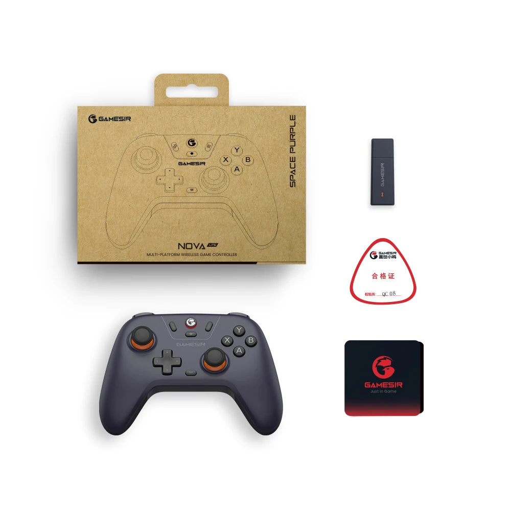 GameSir Nova Lite Switch Gaming Controller Hall Effect Gamepad