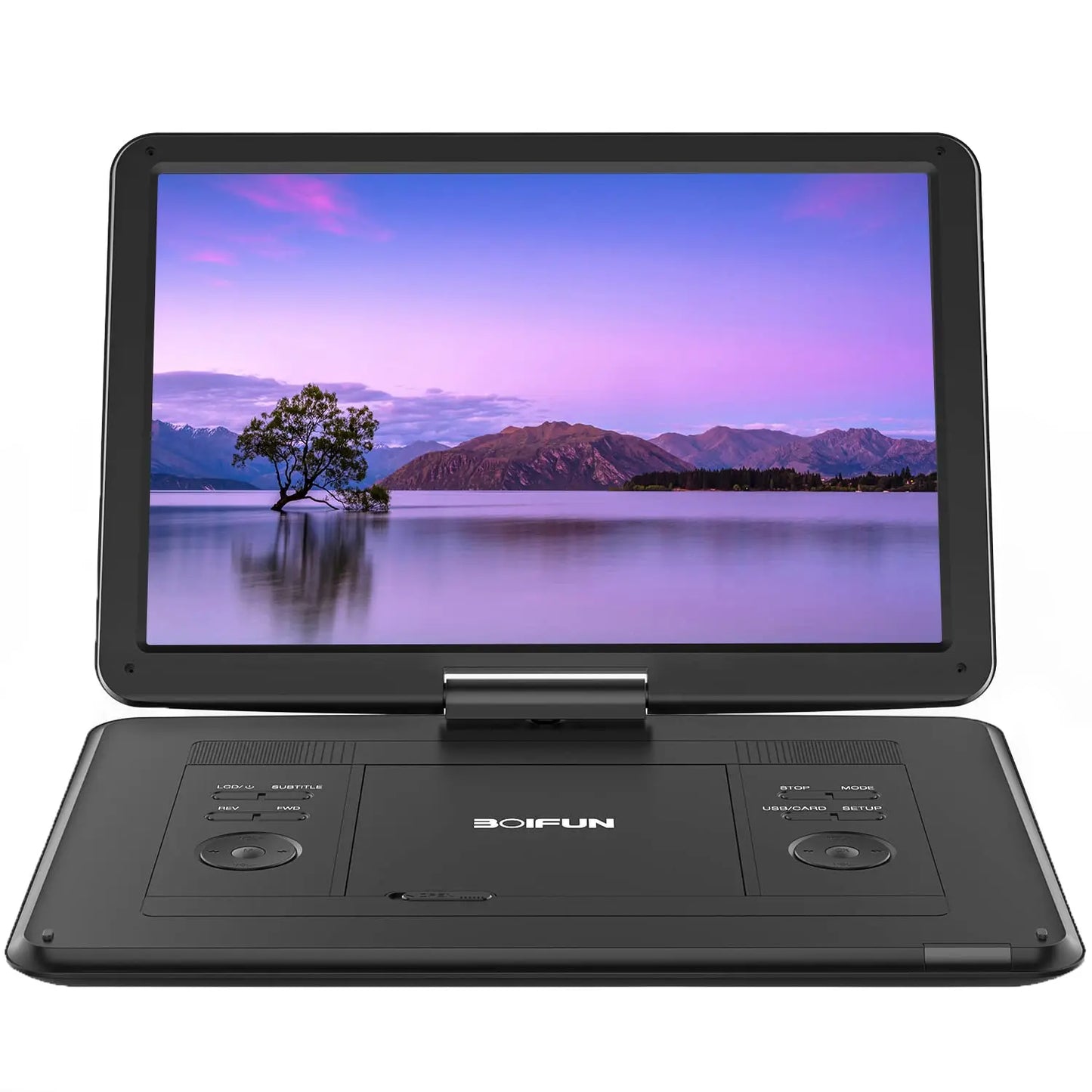 BOIFUN 17.5" Portable DVD Player with 15.6" Large HD Screen
