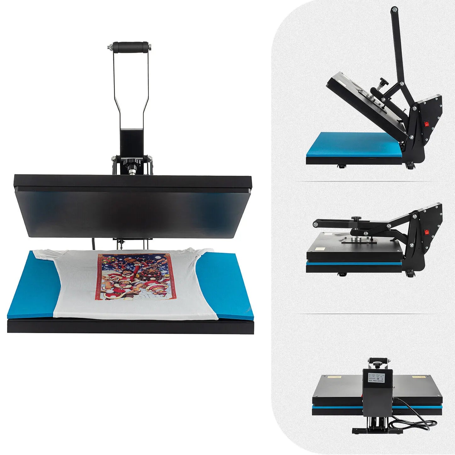 Clamshell Heat Press Machine 1700W 16x24''