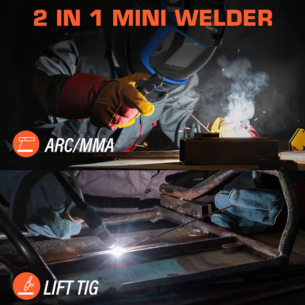 HITBOX ARC200D Welding Machine 2 in 1 ARC MMA LIFT TIG