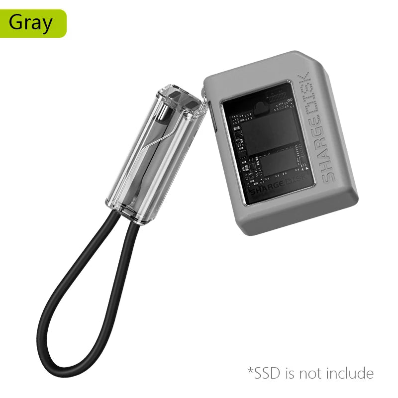 SHARGE-SSD Enclosure for Laptop, External SSD