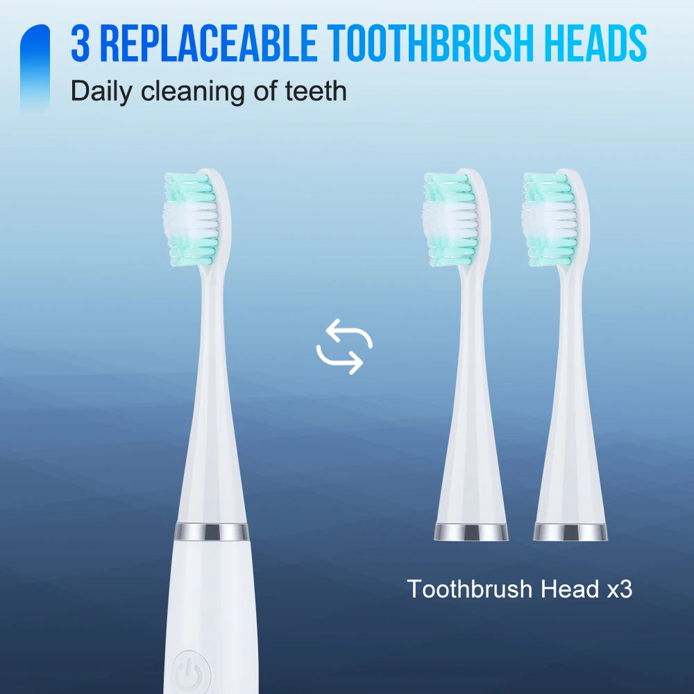 Electric Sonic Dental Scaler Teeth Whitening Cleaning Tool With Electric Toothbrush Head Calculus Remover Oral Irrigator Cleaner
