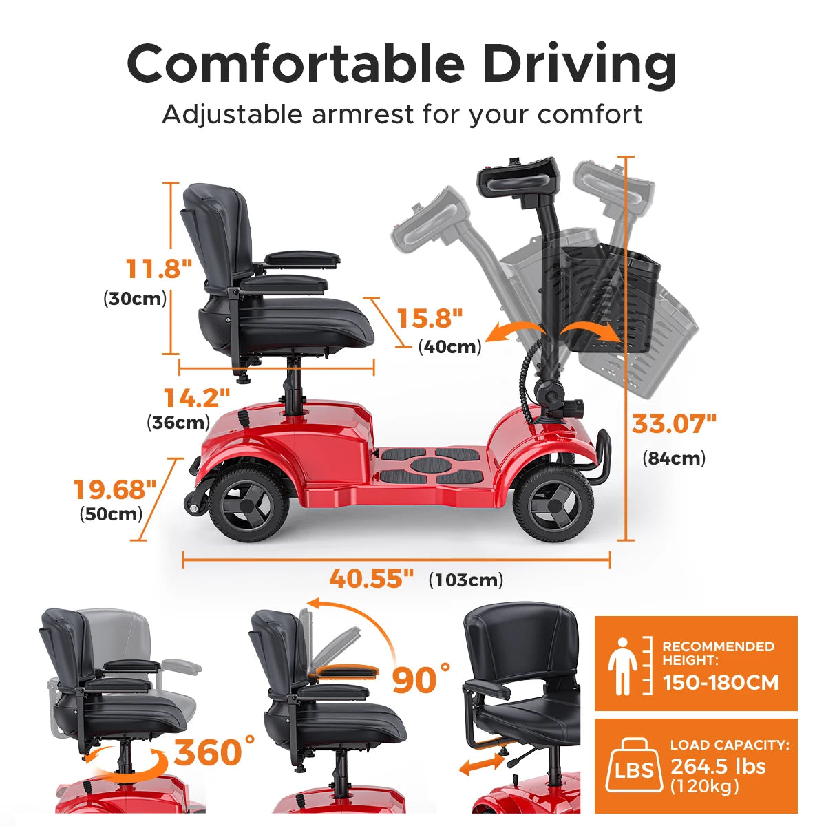 ENGWE Four-Wheeled Electric Scooter