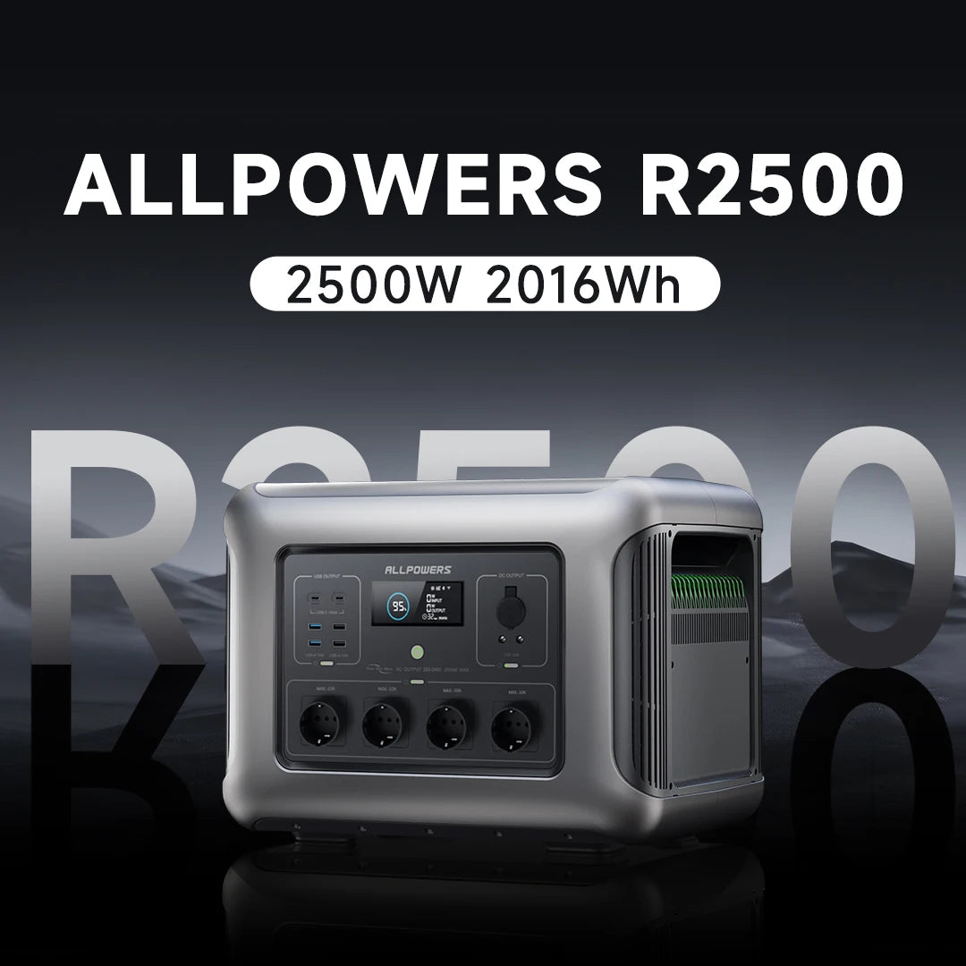 ALLPOWERS R2500 Portable Power Station 2016Wh Expandable