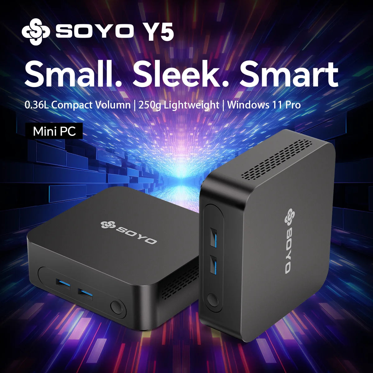 SOYO Mini PC Y5 Intel Core I3 4030U 8GB RAM 128GB ROM