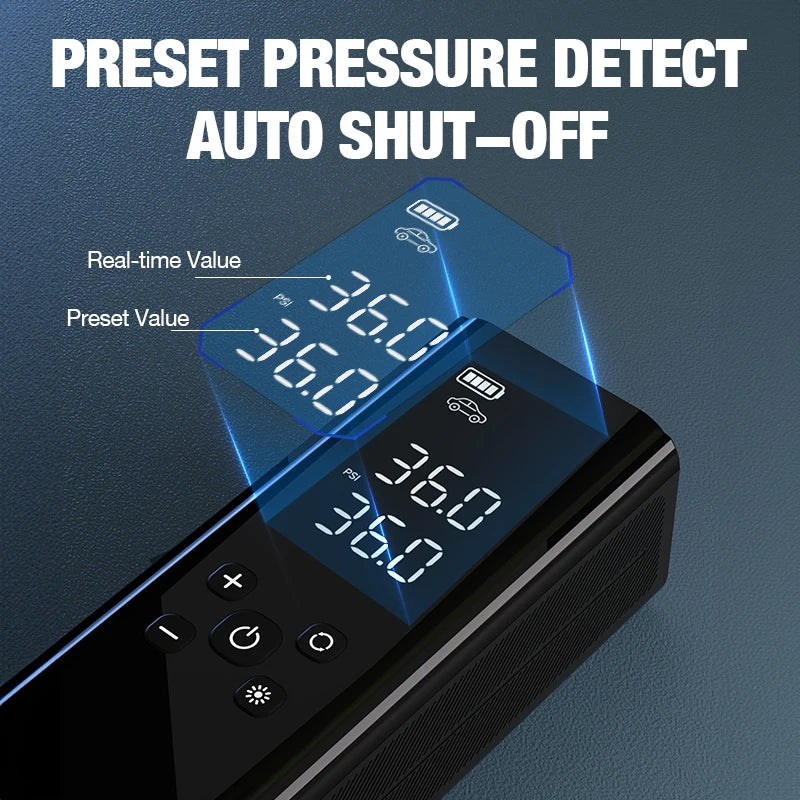 GOOLOO Car Air Compressor, Electric Tire Inflator
