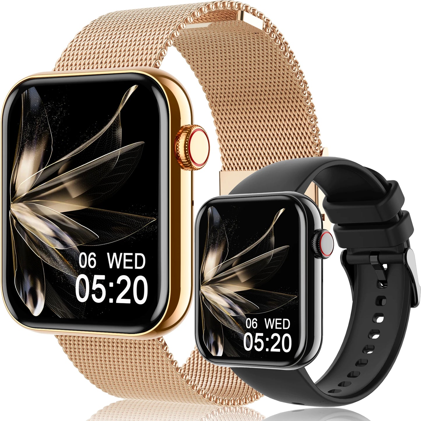 INNOFOVO Smart Watch for Women/Men Bluetooth Calls Fitness Tracker
