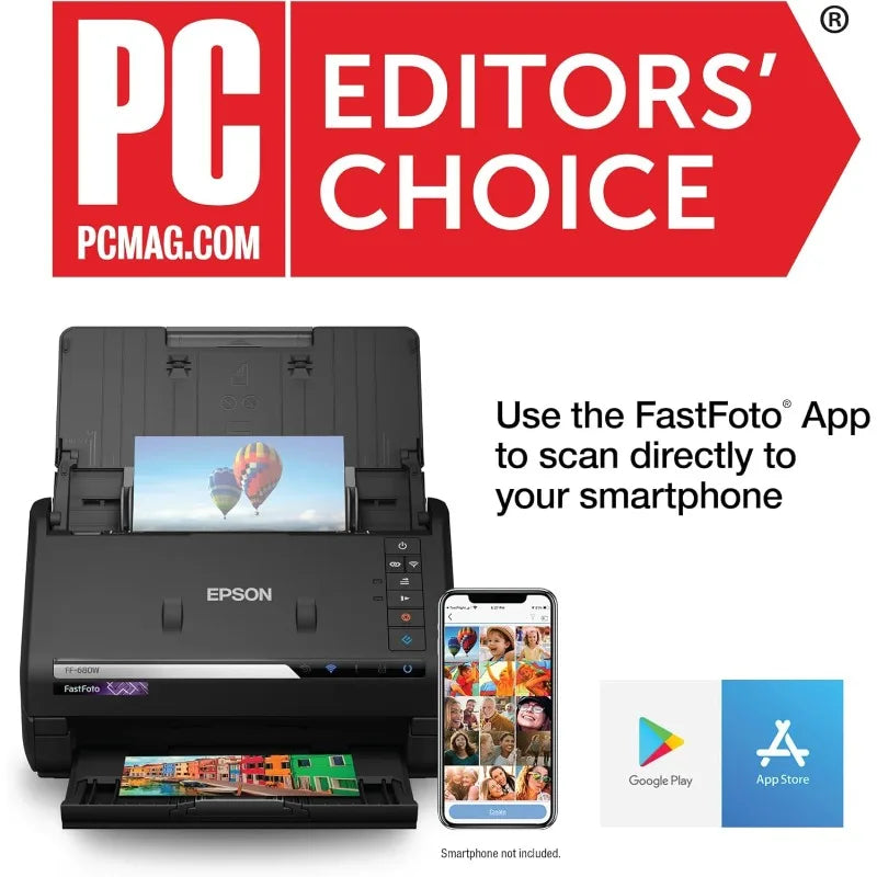 Epson FastFoto FF-680W Wireless High-Speed Scanning System