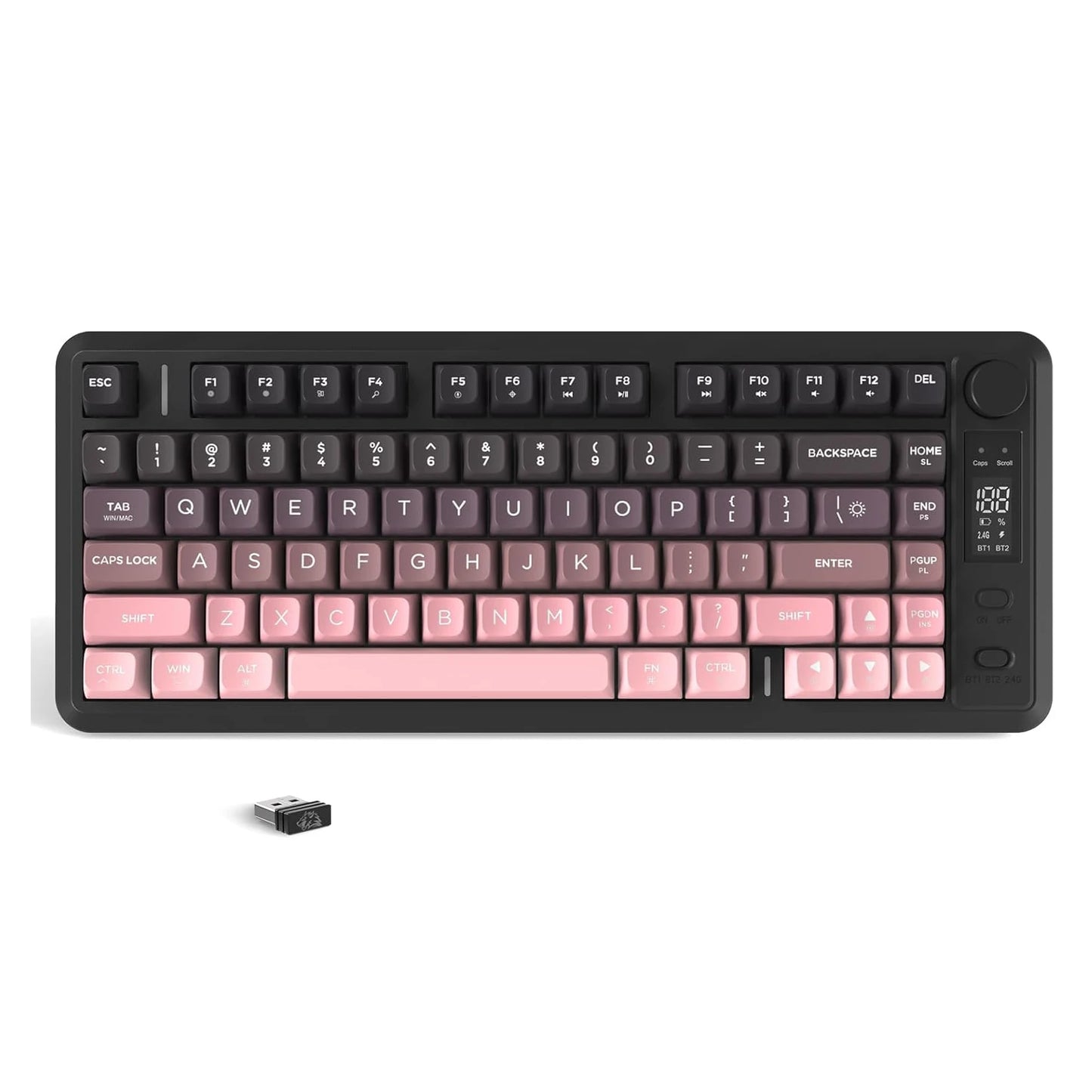 ATTACK SHARK M75 Wireless Membrane Gaming Keyboard