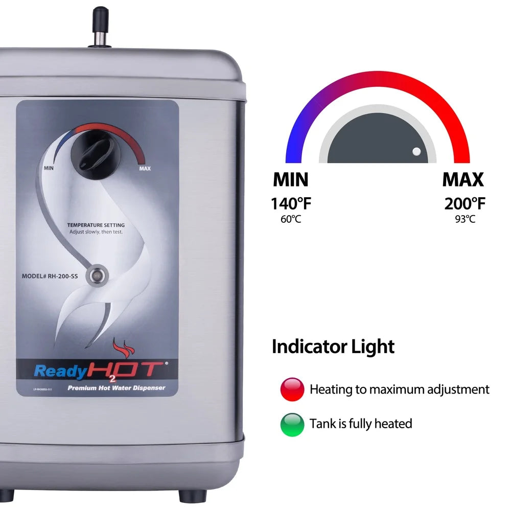 READYHOT Instant Hot Water Dispenser 200°F