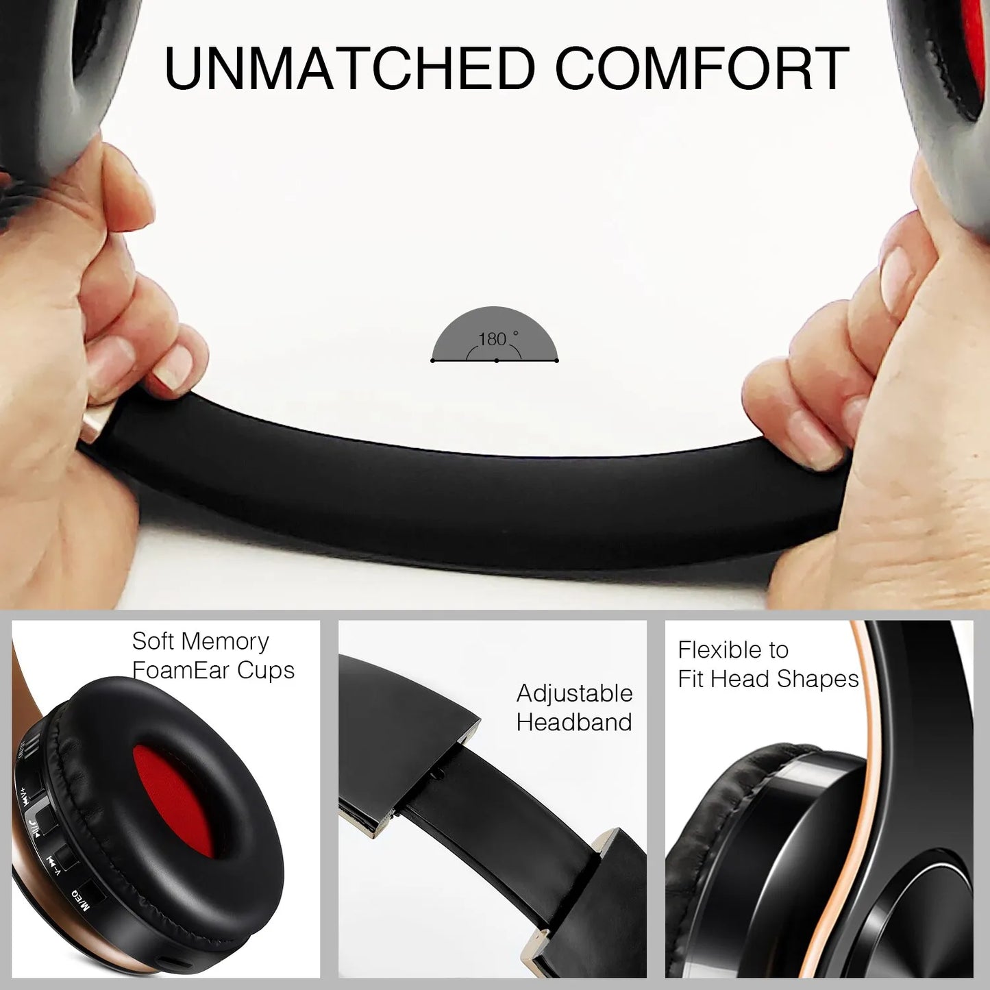 CATASSU 2023 Upgrading Wireless Bluetooth Headphones