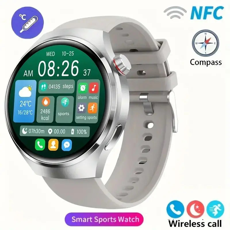 MT26 Voice Assistant Outdoor Men Smartwatch