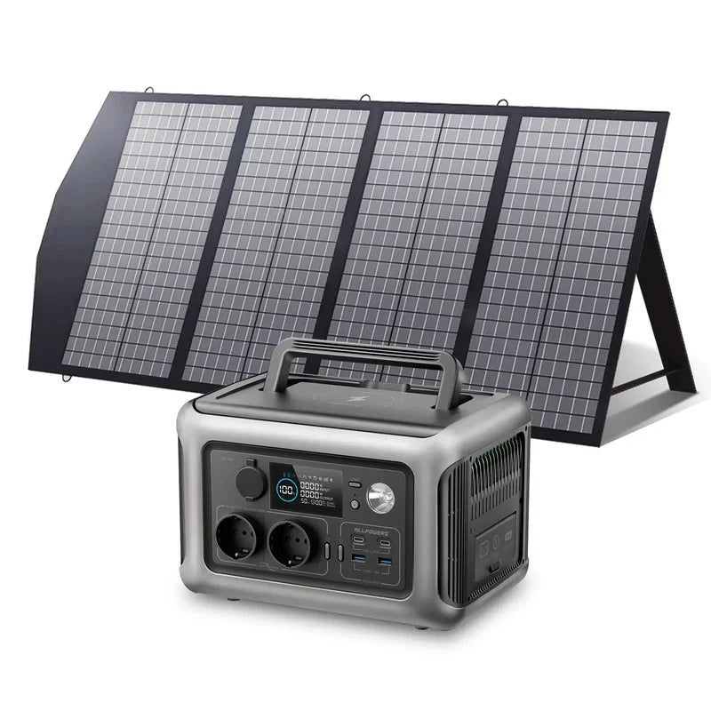ALLPOWERS Portable Power Station Solar panel 100W 140W 200W