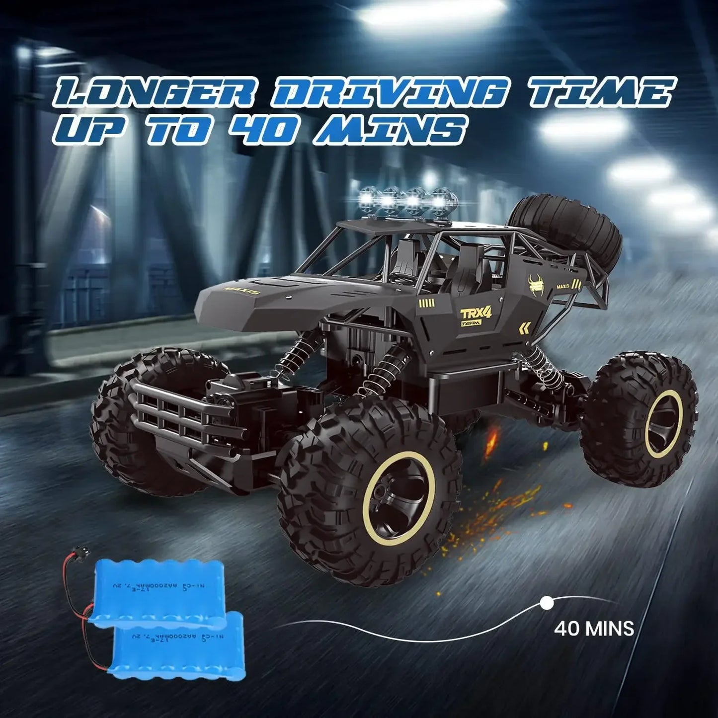 4DRC 1:12 4WD Remote Control Car With Led Headlights