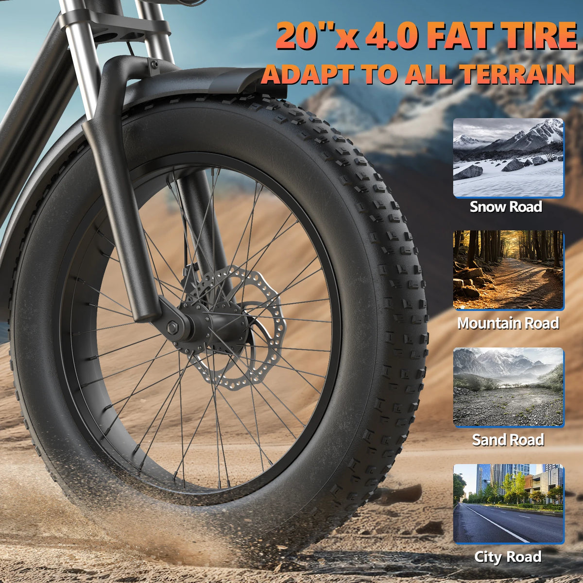 Kickwey K7 Adult Off-Road E-bike 1500W