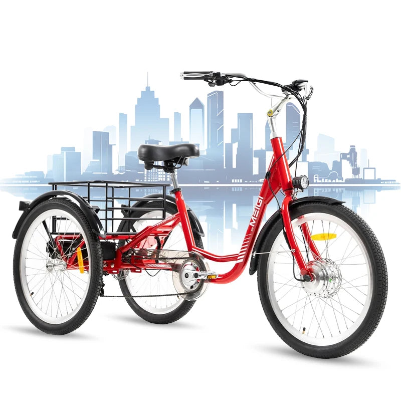MEIGI Adult walking Electric Tricycle