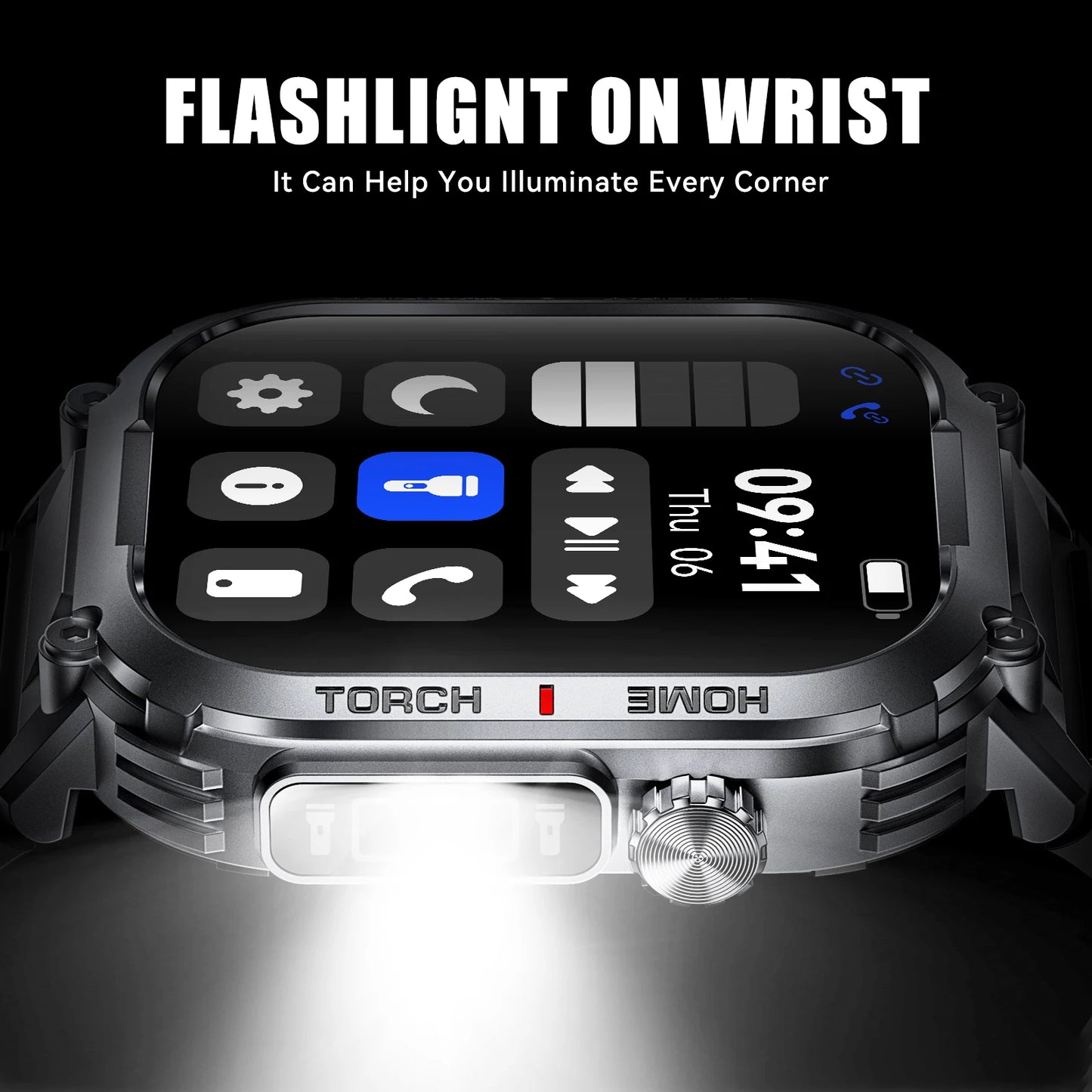 EIGIIS Smart Watch Men 3ATM Waterproof Wireless Calls