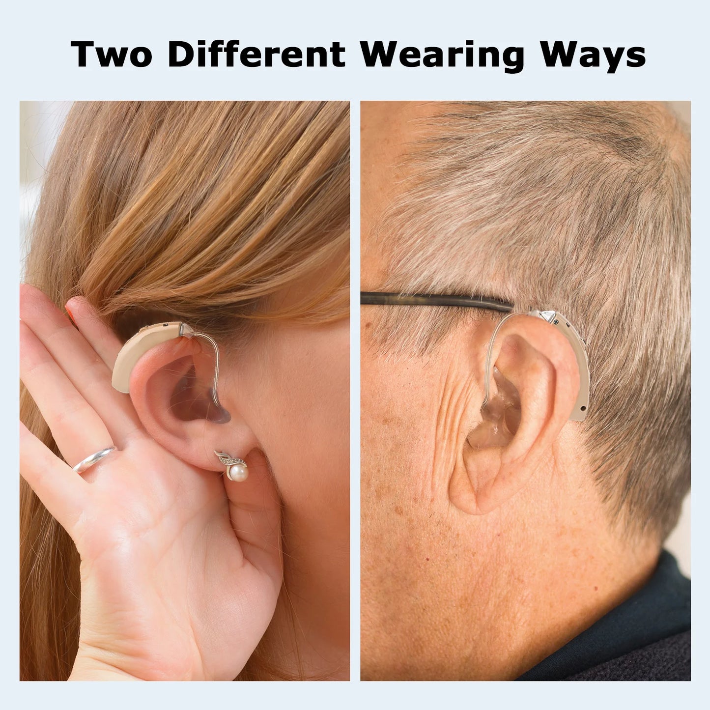 K&FCOPTEE Rechargeable Hearing Aids For Seniors