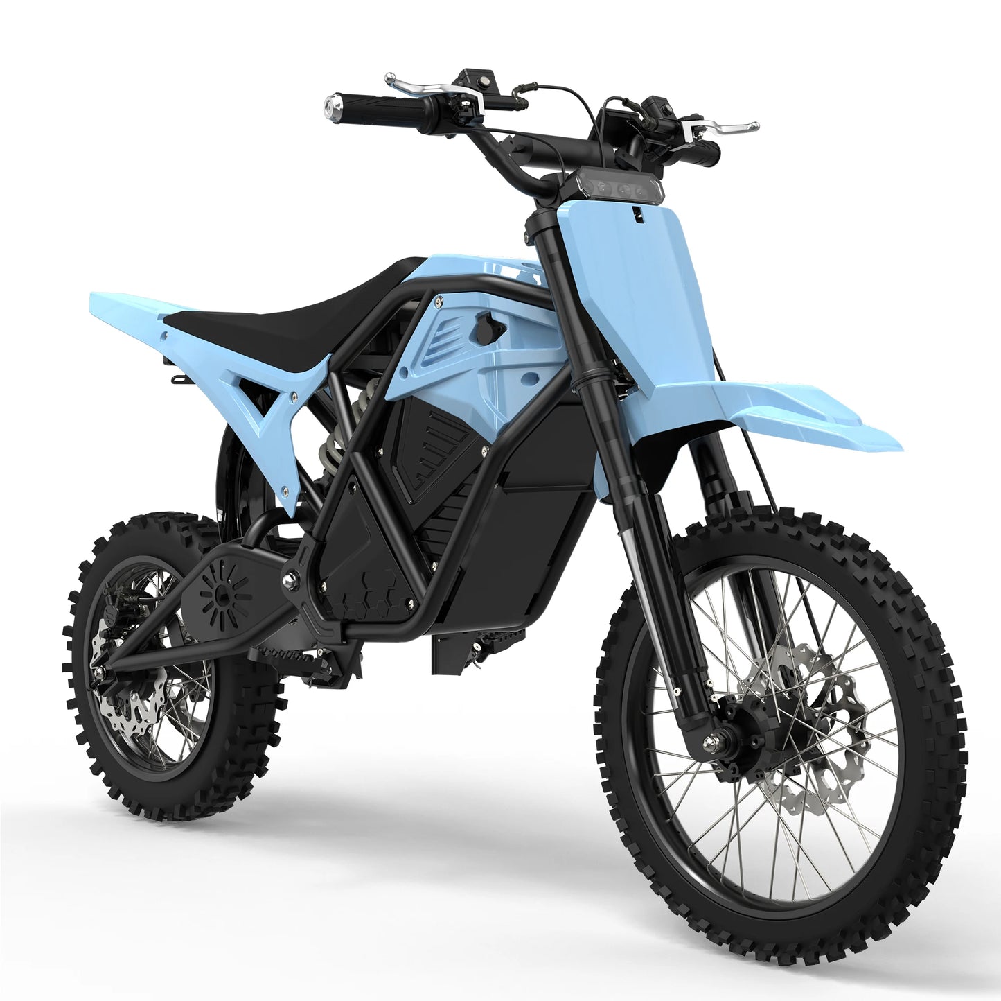 Eskute Electric Mini Dirt Bike for Teens & Adults, 14"/12" Fat Tire 3500W Electric Motorcycle, 48V23Ah Battery E-Bike 38MPH