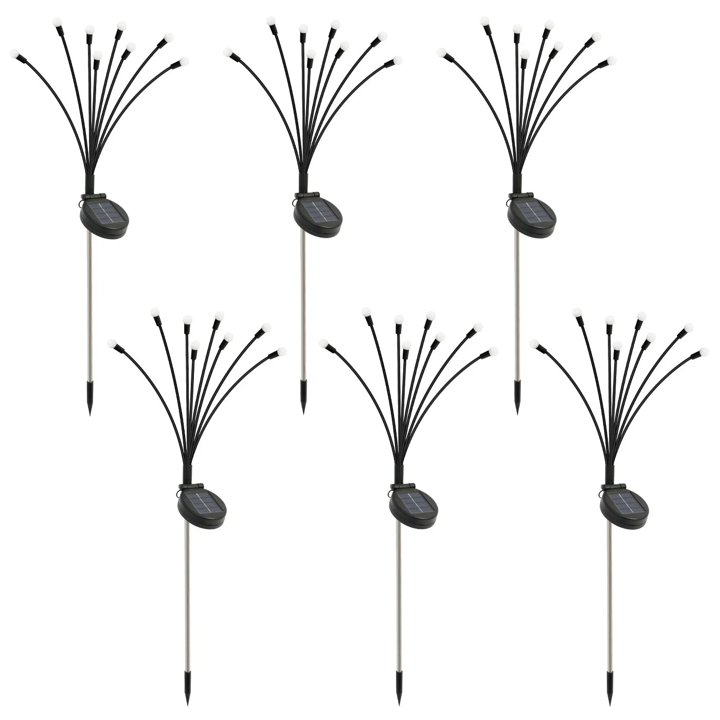8-Head Solar Firefly Lights LED Solar Outdoor Decorative