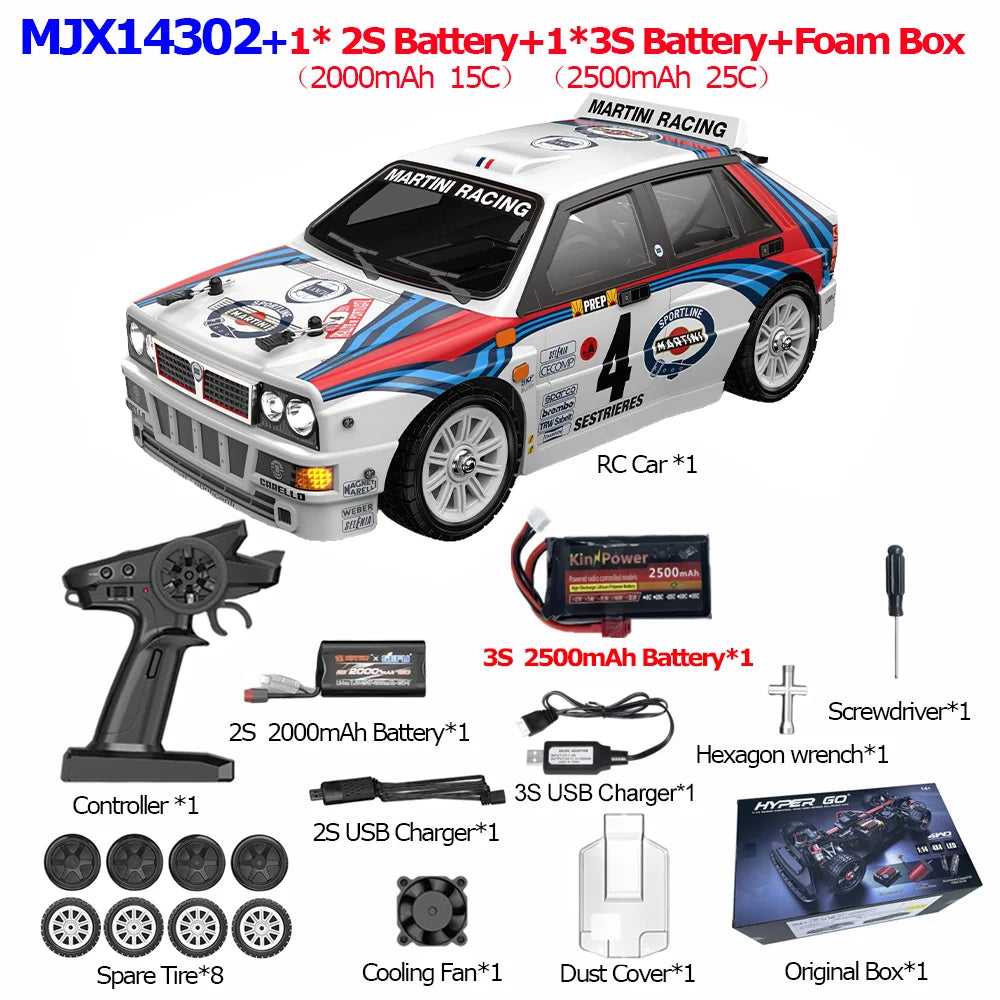 HYPER GO RC MJX 14304 14303 14302 14301 High Speed Drift Car