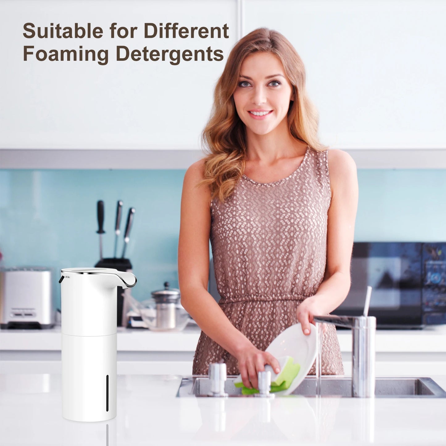 450Ml Automatic Soap Dispenser Touchless Infrared