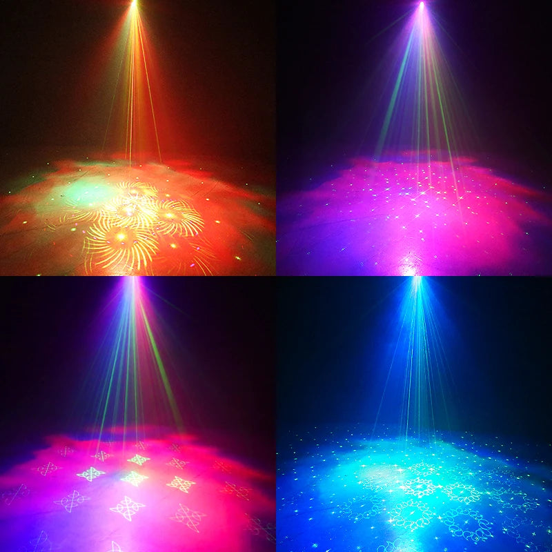 USB Laser Party Light Mini 60 Patterns Projector