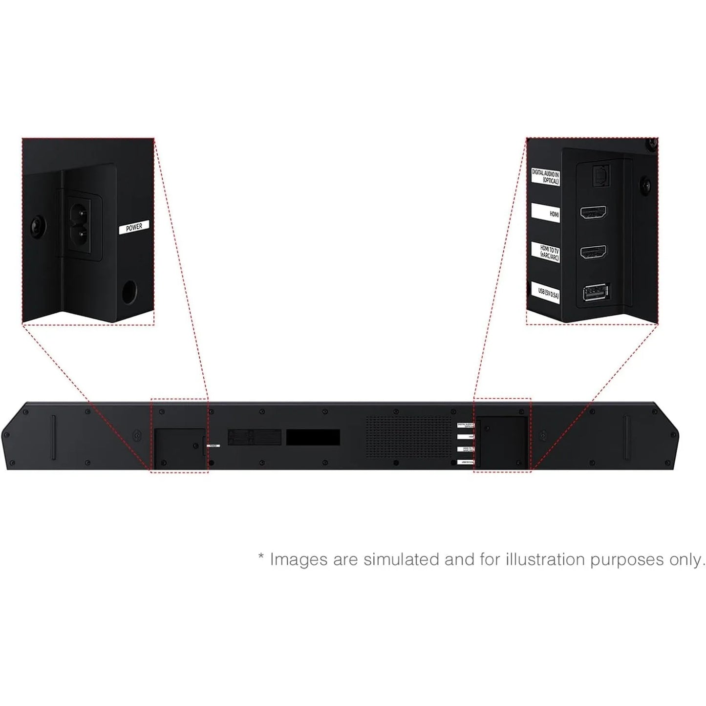 Samsung HW-Q600F/ZP Q-Series 3.1.2CH Soundbar