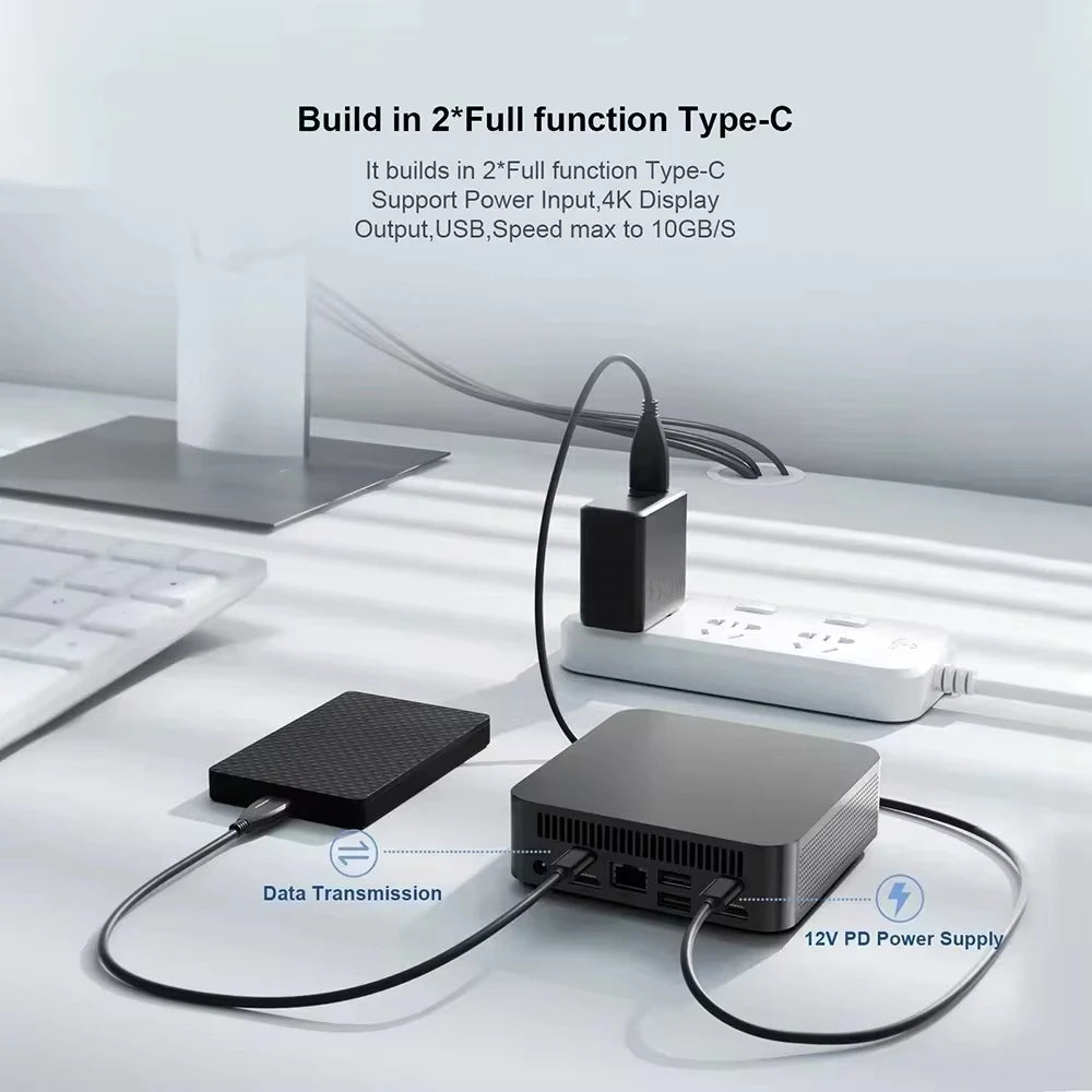 XIA MAN 2026 Portable i9 Mini PC Computer Windows 11 Intel Core i9