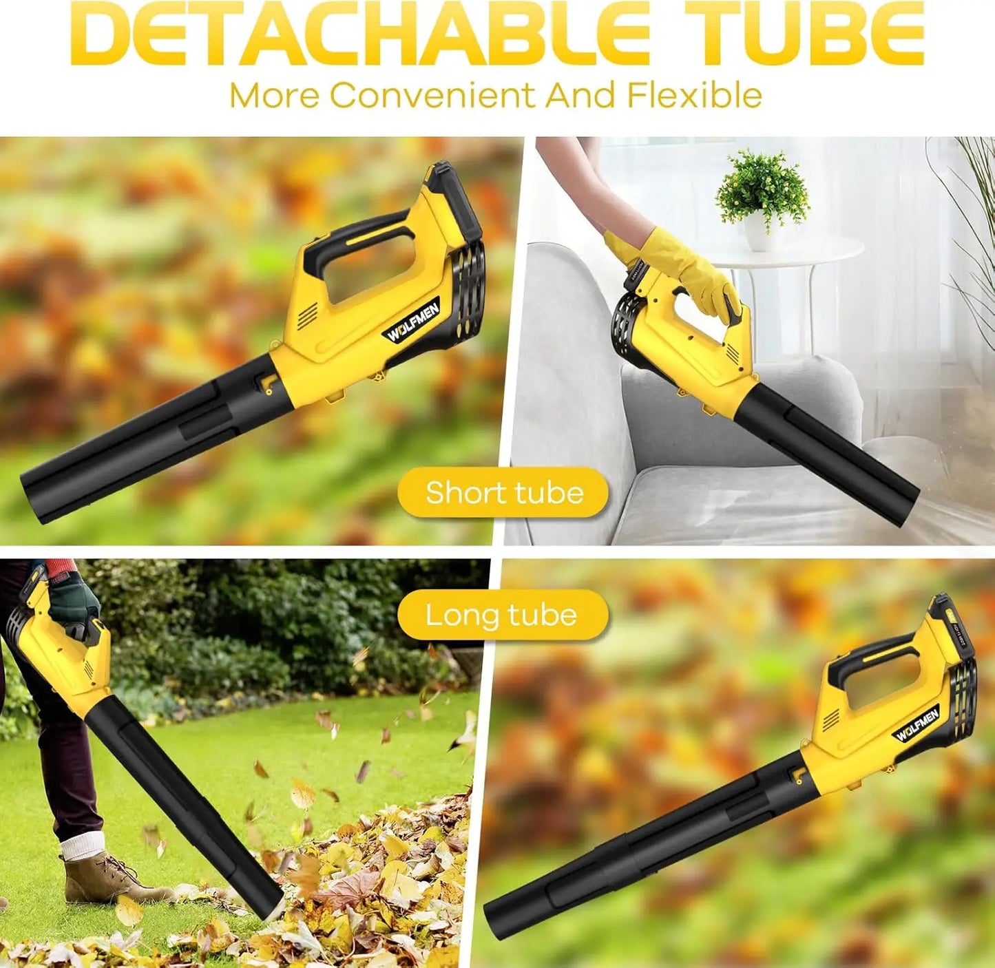 Tolife 20V Cordless Leaf Blower