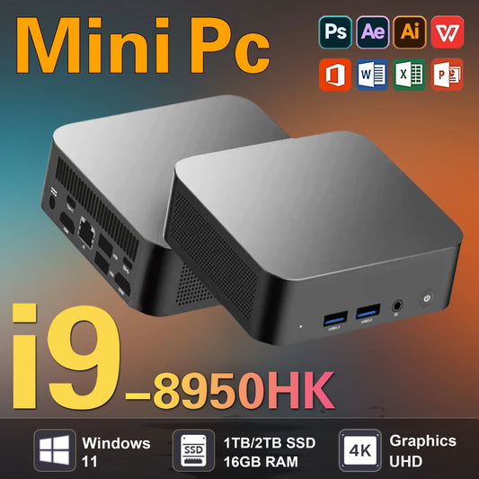 XIA MAN 2026 Mini PC Intel Core i9 8950HK