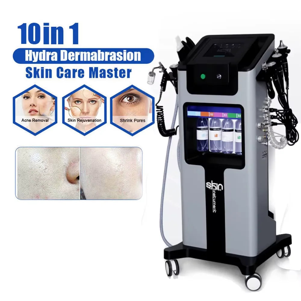 10 in 1 Hydro Dermabrasion Machine Face Lifting