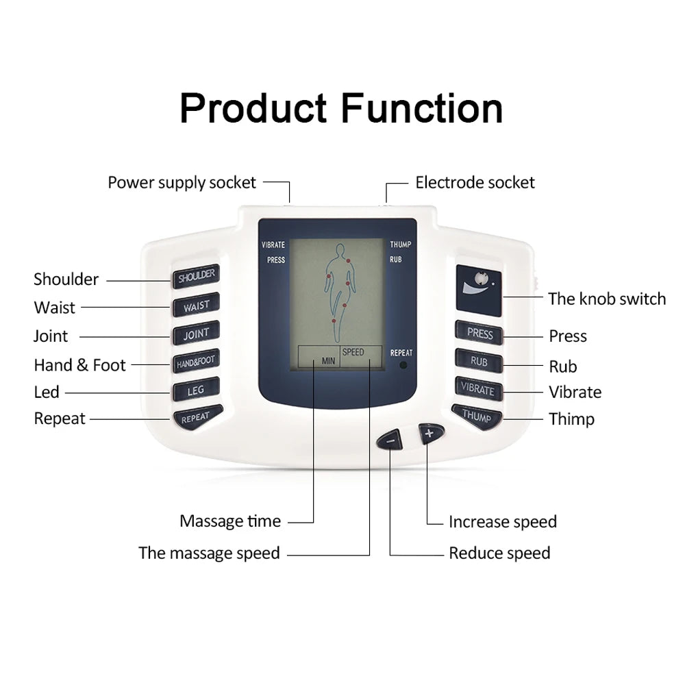 Full Body Tens Acupuncture Electric Therapy Massager