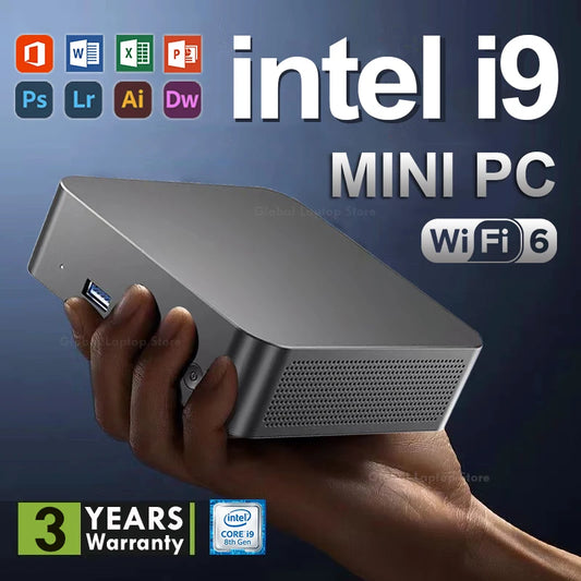 Xia Man Mini PC Windows 11 Intel Core i9 8950HK