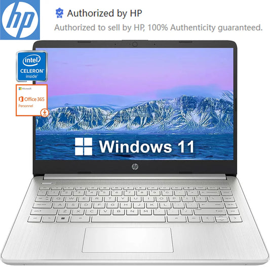 HP Newest 14" Business Laptop, Intel Celeron N4120