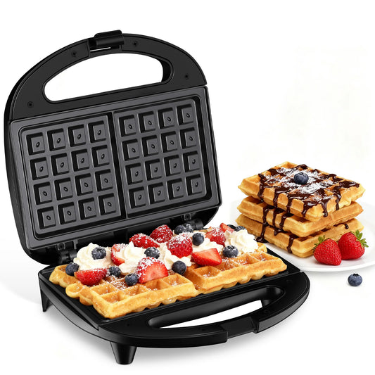 BELGIAN Waffle Maker, 2 Slice Non-Stick Waffle Iron