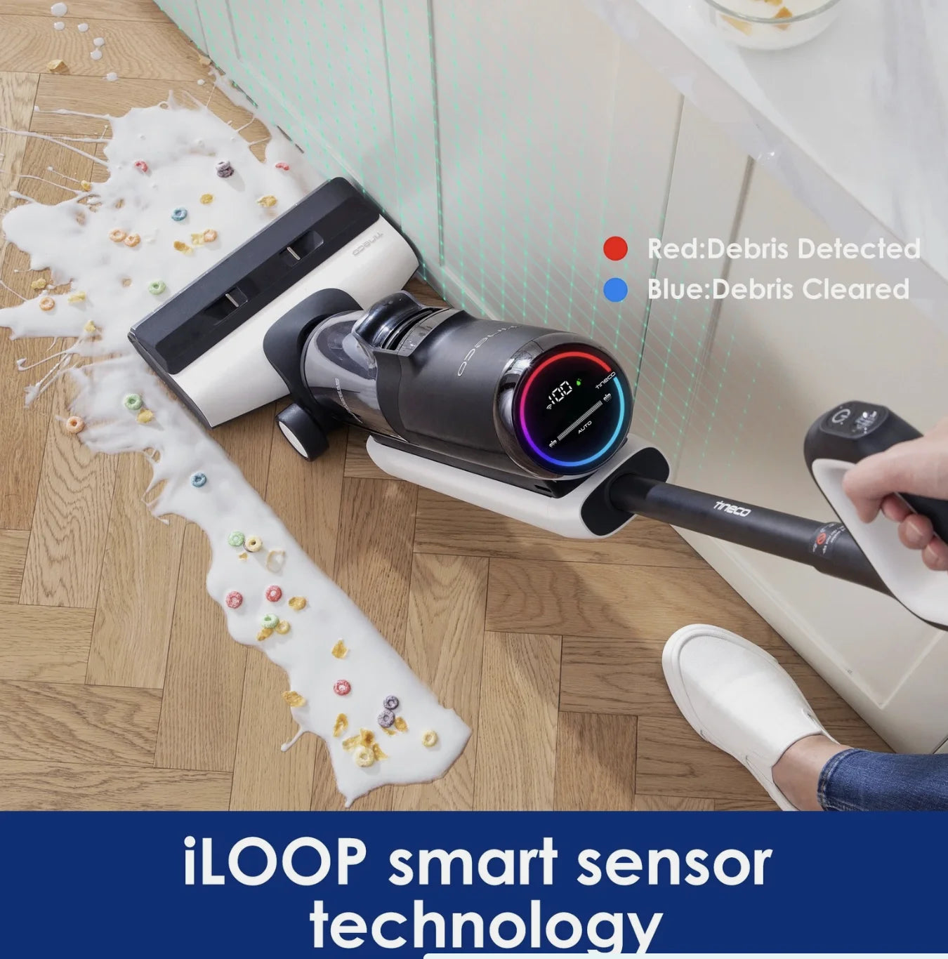 Tineco FLOOR ONE S5 Smart Cordless Wet-Dry Vacuum Cleaner