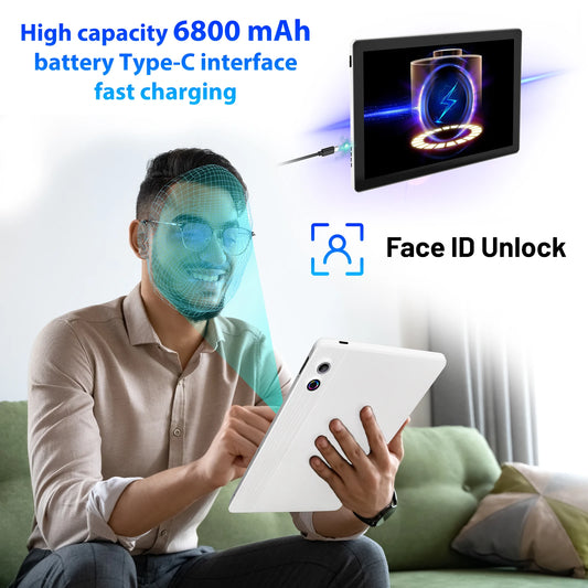 AEEZO A7L 10.1" Android 14 Tablet 14GB RAM 64GB ROM