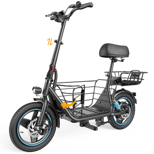 GYROSHOES Adult Electric Scooter with Seat