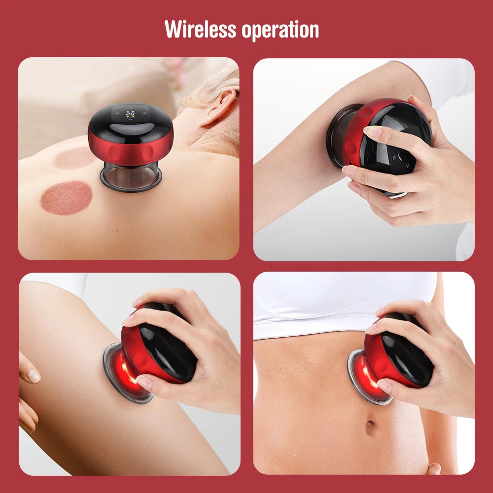 Intelligent Vacuum Cupping Massage Device Electric Heating