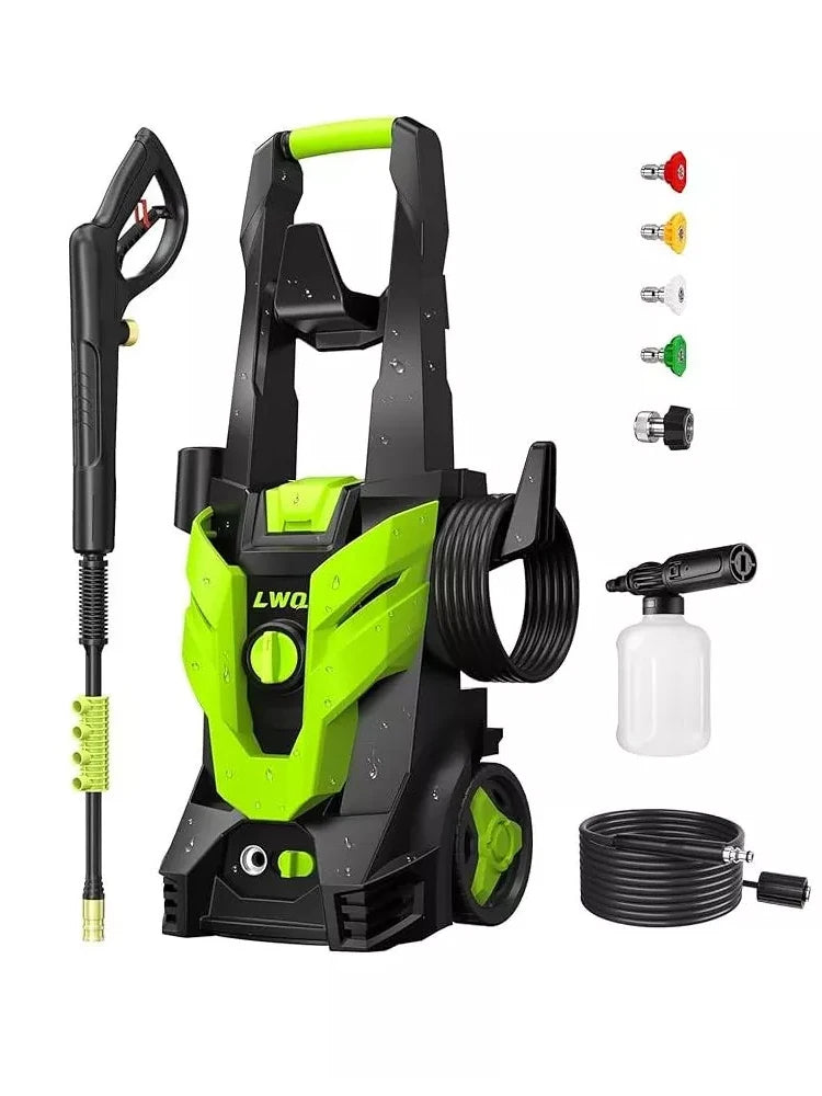 LWA Electric Pressure Washer Super Strong Pressure Washer with Foam Cannon