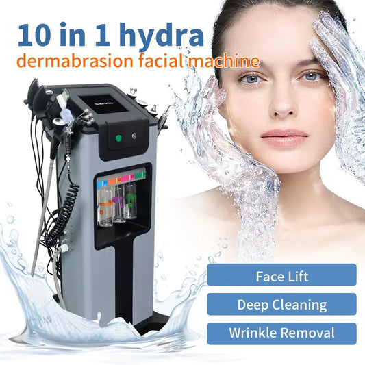 10 in 1 Hydro Dermabrasion Machine Face Lifting