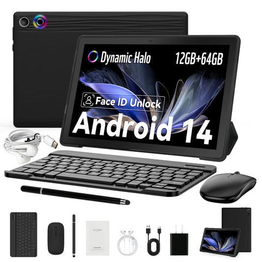 AEEZO A10L 10Inch Tablet Android 14 12GB RAM 64GB ROM