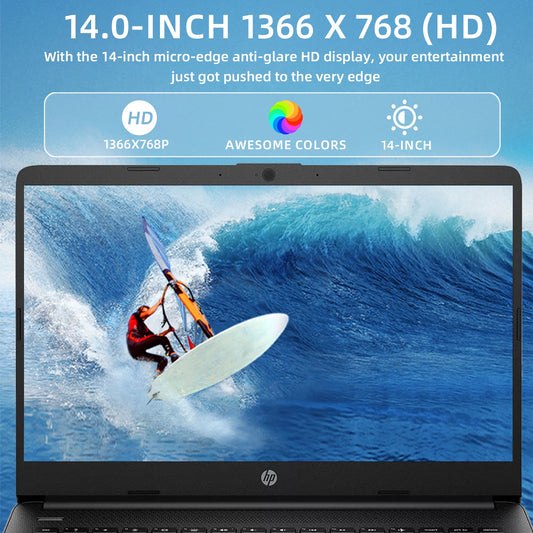 HP 14" Business Laptop, Intel Celeron N4120