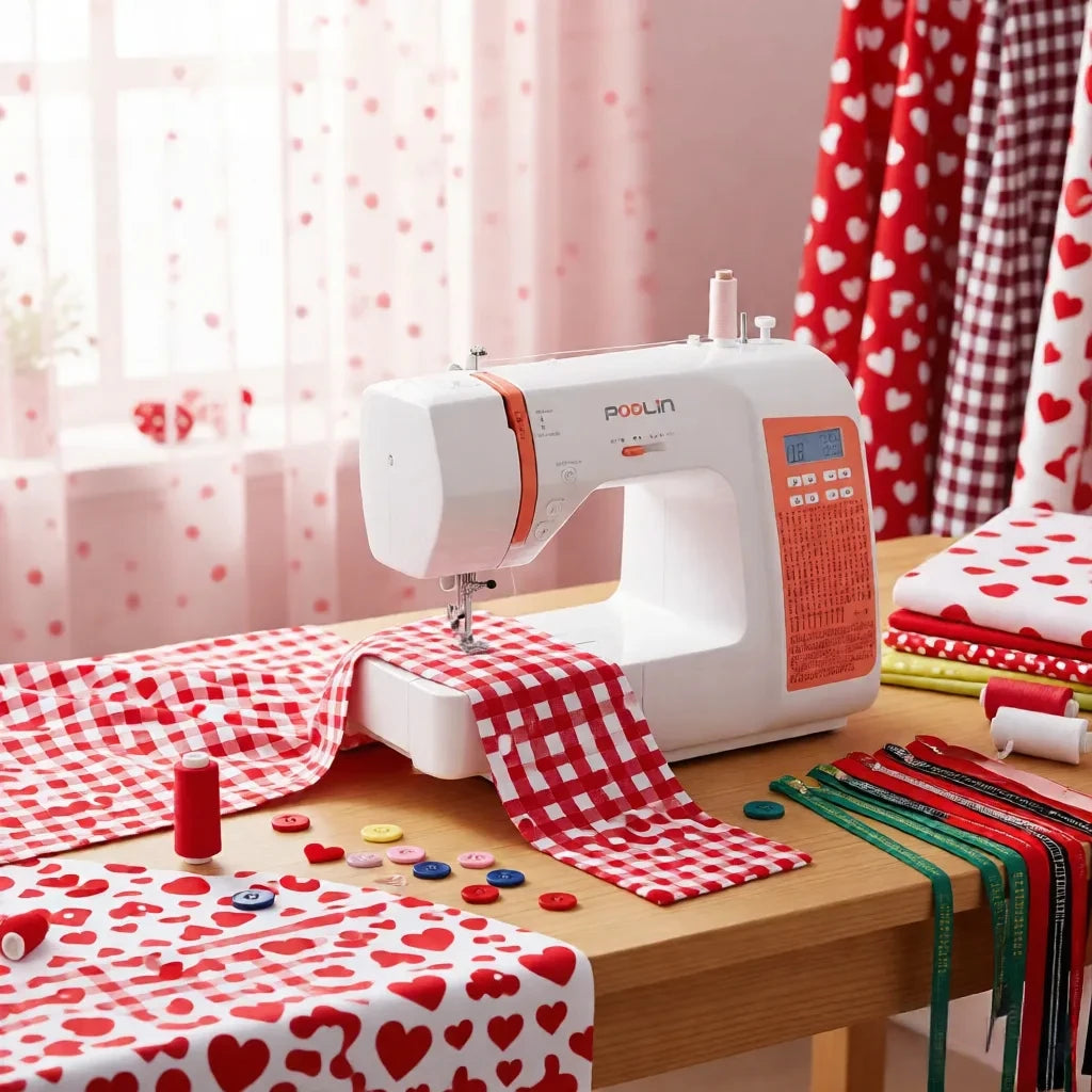 Poolin EOC02RE Sewing Machine for Beginners