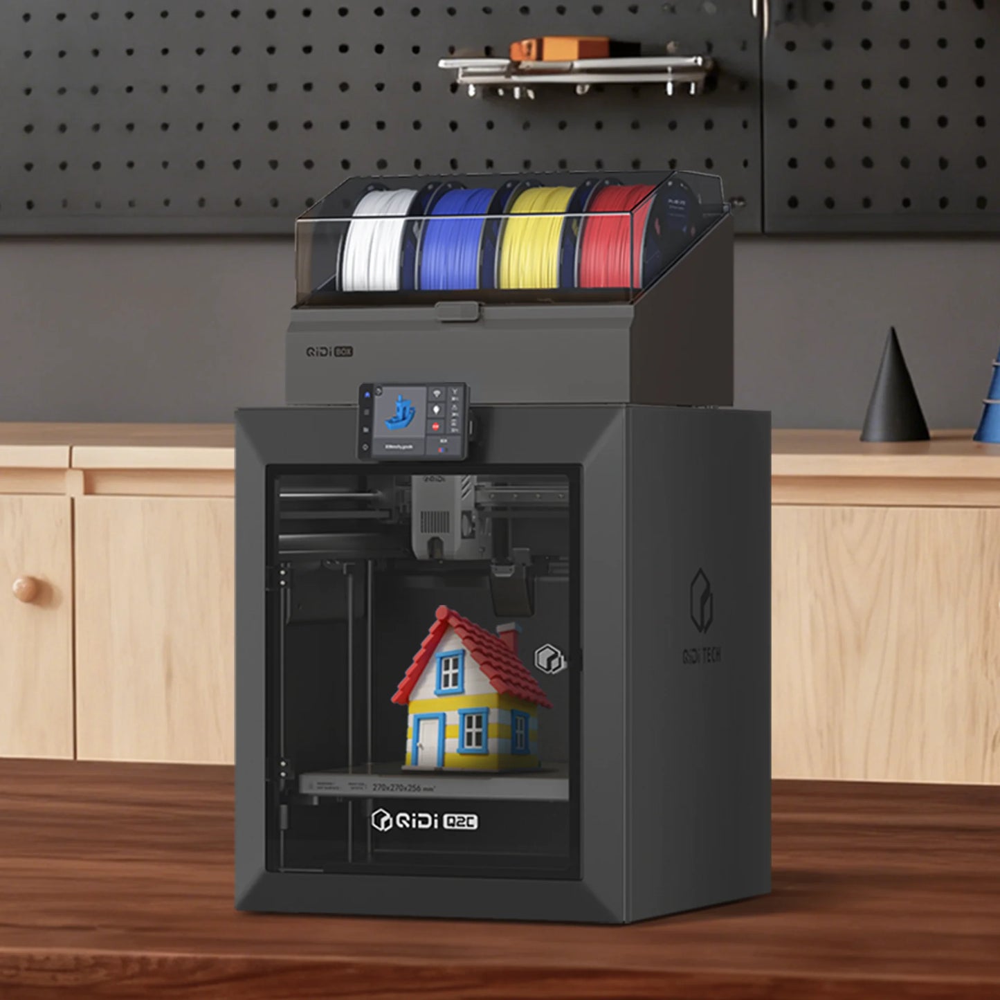 Original QIDI Q2C or Q2C COMBO 3D Printer Multi Color Printing
