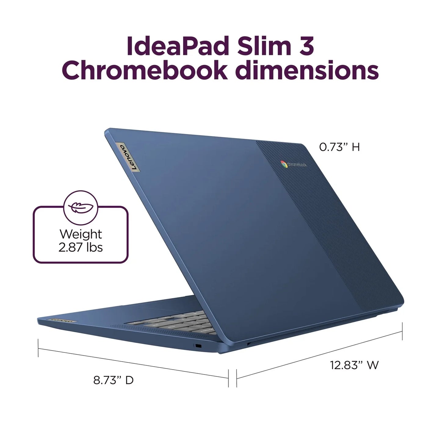 Lenovo IdeaPad Slim 3 Chromebook, 14'' Full HD