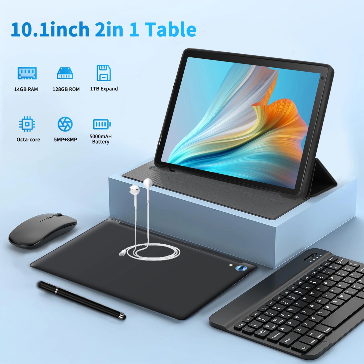 AEEZO C108 10.1 Inch Tablet Octa-Core Processor 10GB RAM 128GB ROM